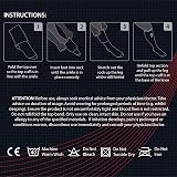 Rymora Compression Socks for Running and Sports Small UK 3-6.5 Black view 9