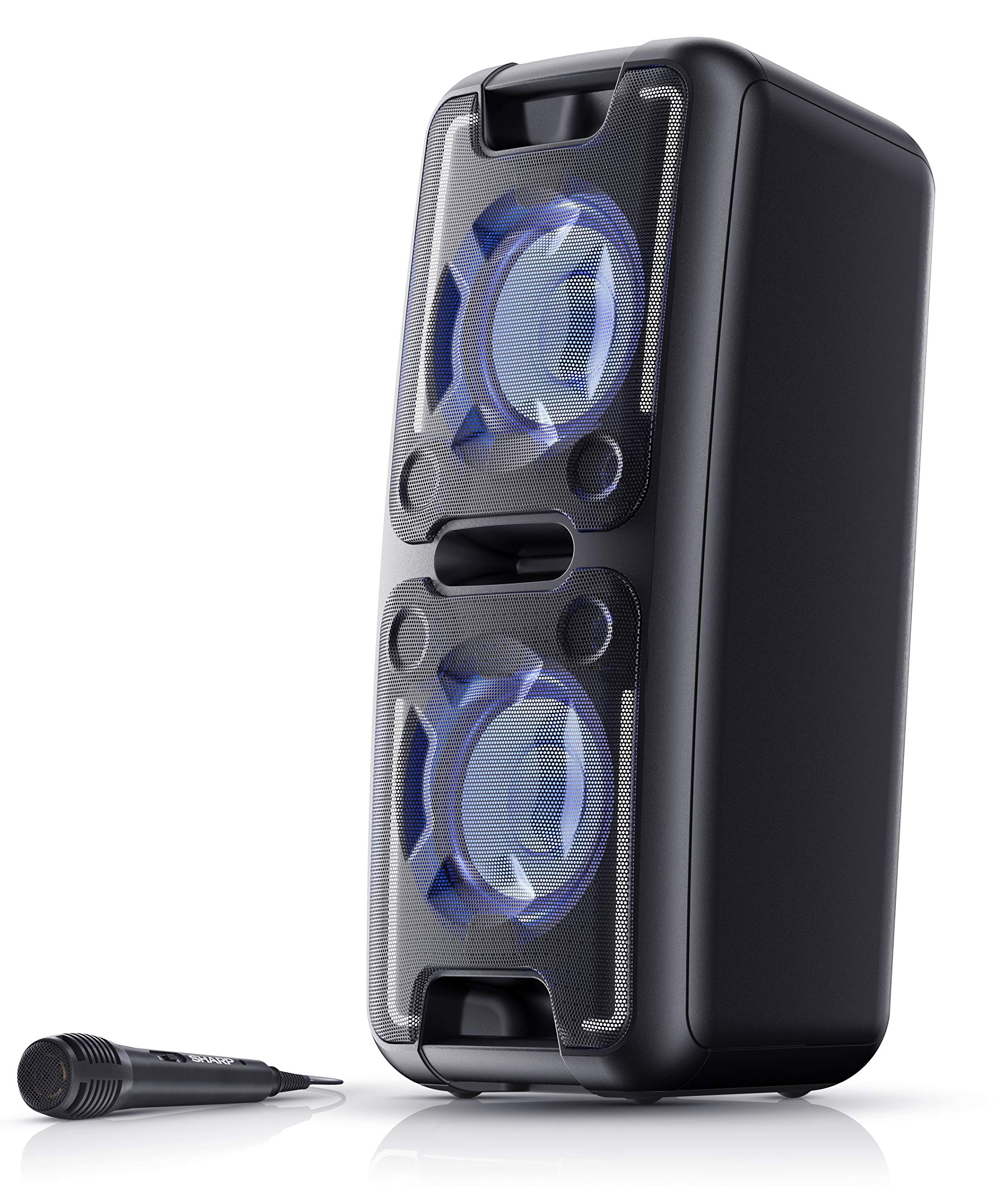 sharp portable speaker