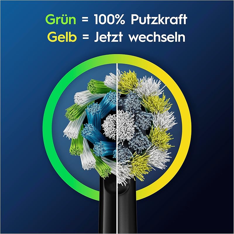 Aufsteckbürsten PRO CrossAction, Schwarz, 12 Stück