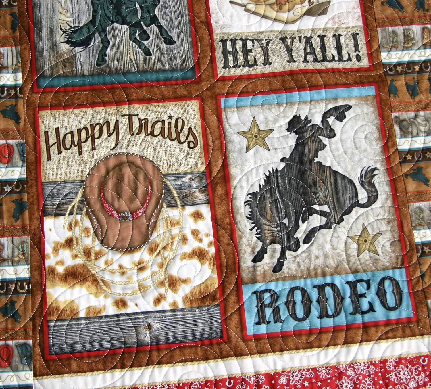 western baby blanket