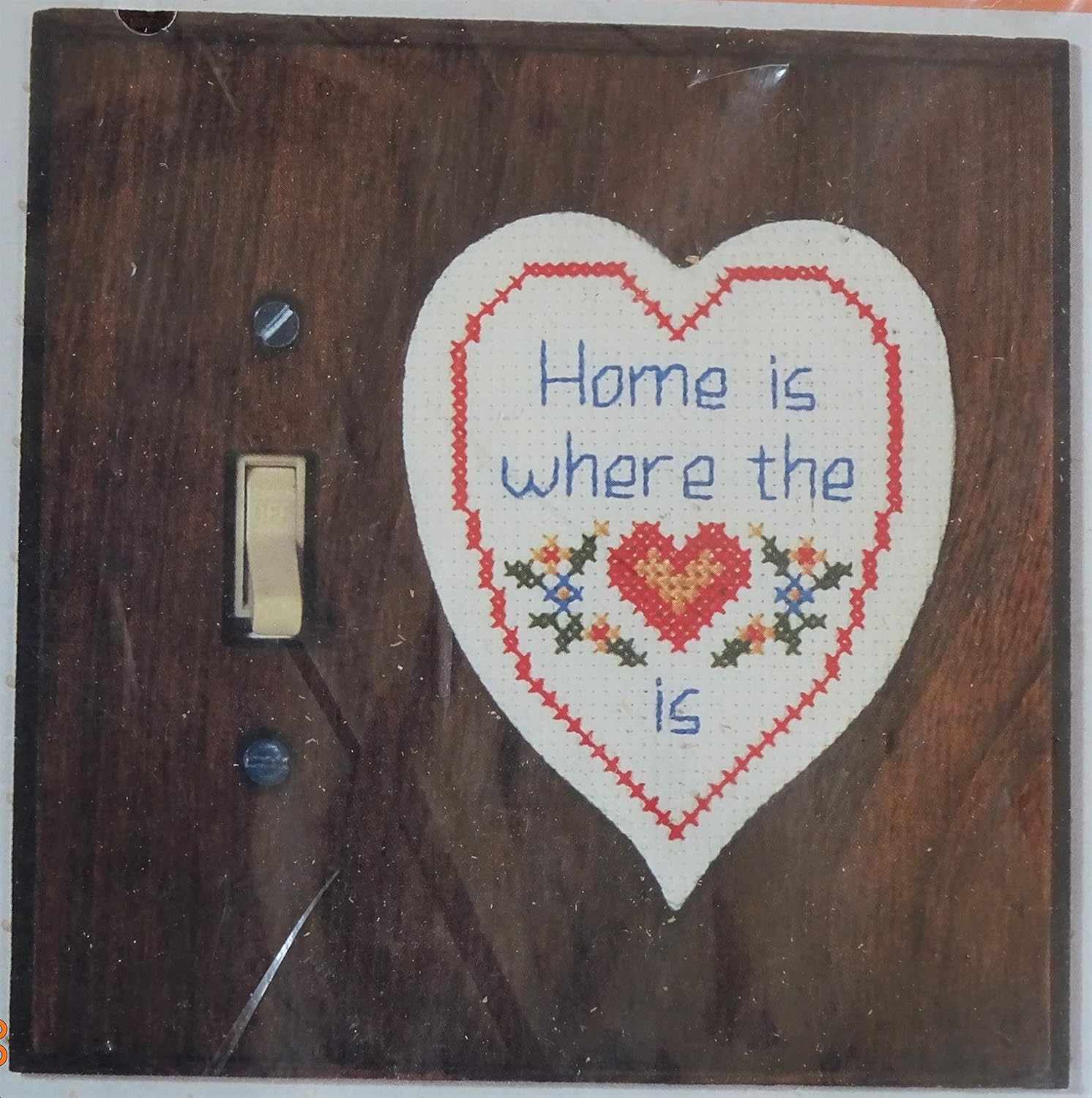 Amazon Com Counted Cross Stitch Home Is Where The Heart Is
