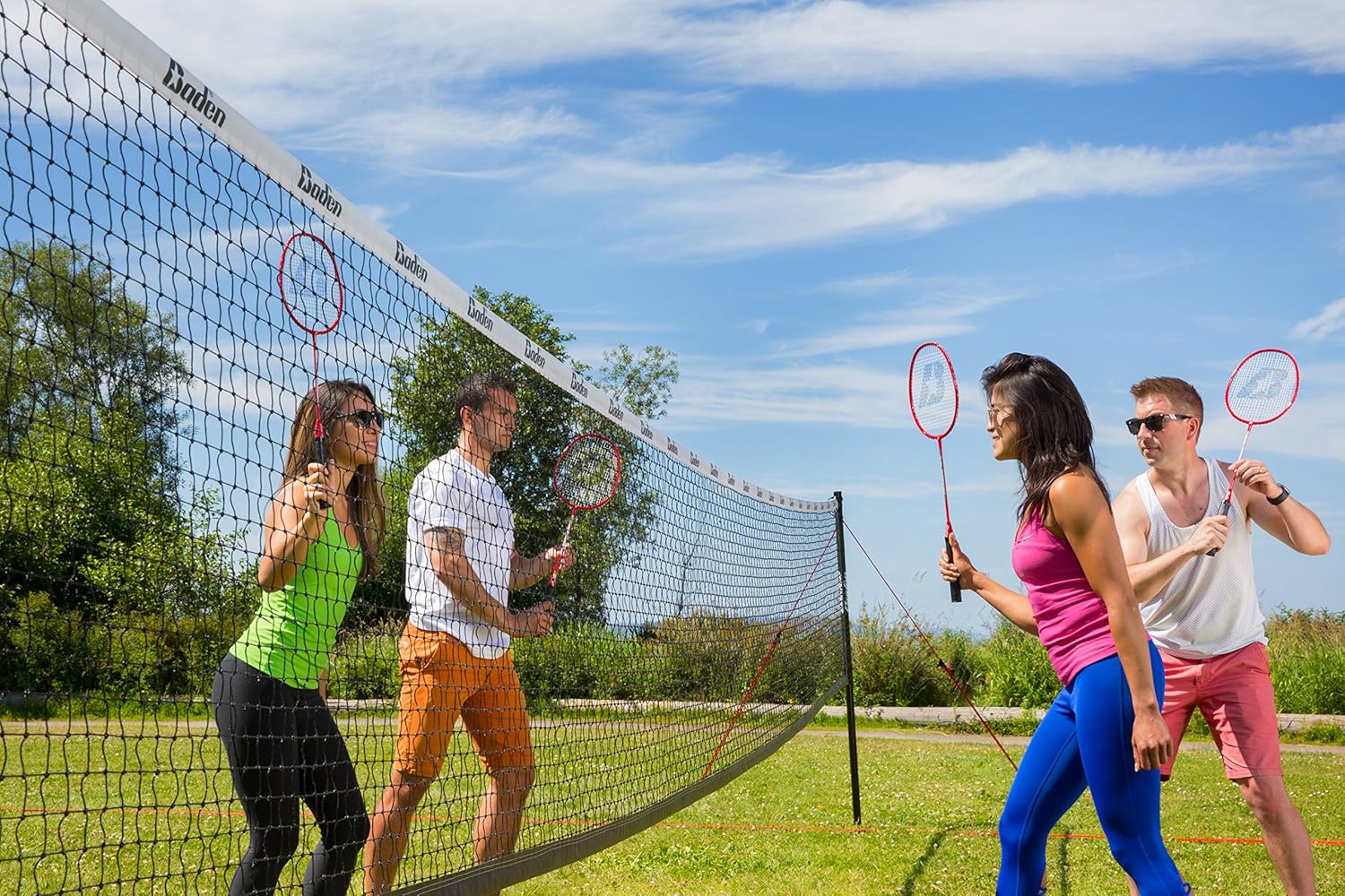 Baden Champions Volleyball Badminton Combo Set : Sports & Outdoors
