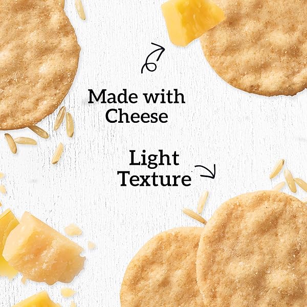 GOOD THINS THREE CHEESE RICE & CHEESE SNACKS GLUTEN FREE CRACKERS, 3.5 OZ