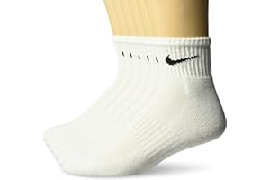 Nike womens Performance Cushion Quarter Socks With Band (6 Pairs)