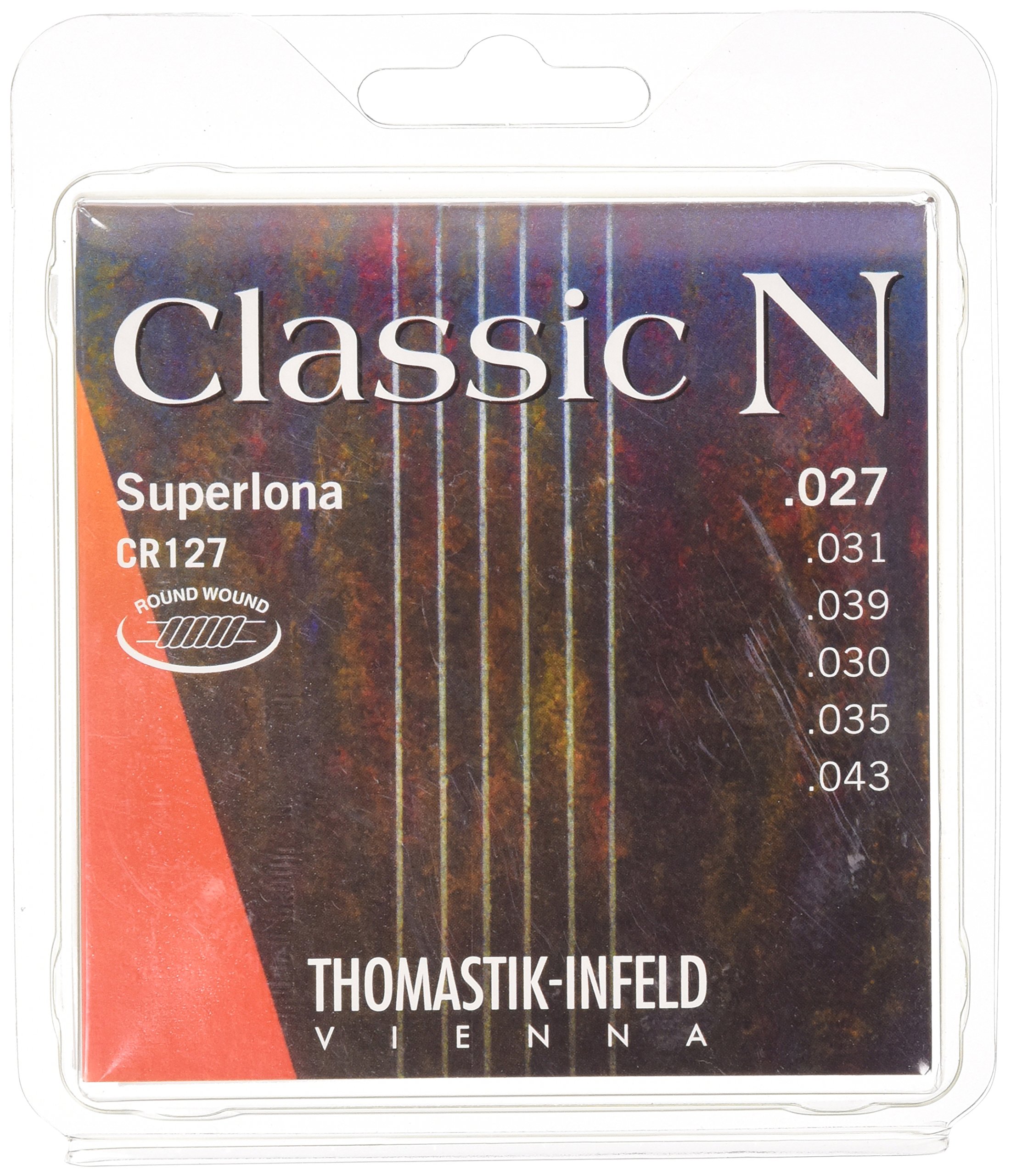 Thomastik Saiten für Klassik-Gitarre Classic N Series Satz Superlona Light CR127 Roundwound — image 1