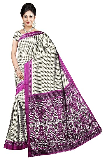 Winza Designer Womens Art Silk Saree With Blouse (ART-04)
