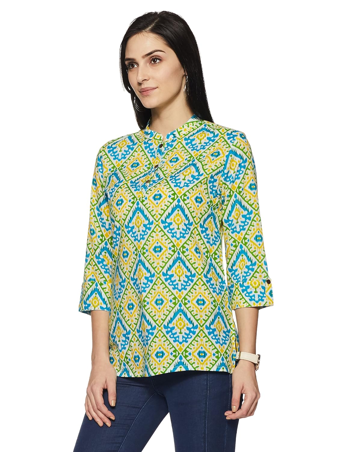 amazon brand- myx women's straight cotton kurta