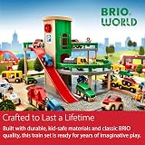 BRIO World Battery Operated Action Train Motorised Wooden Engine 3+ view 8