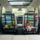 Baby Uma 2 Pack Car Back Seat Organiser with Tablet Holder & Pockets view 7