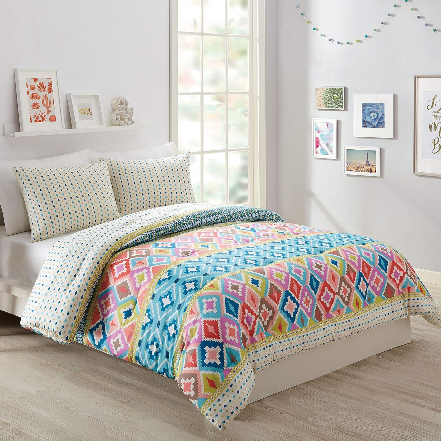 Amazon Com Vera Bradley Hacienda Diamonds Comforter Twin Extra