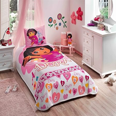 Bedding Pillowcase Single Bed Dora The Explorer Gilrs