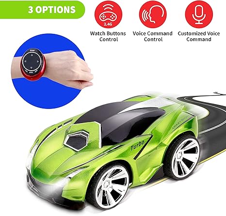Amazon Co Jp ボイスコントロールカー Rcリモートコントロールカー スマートウォッチリモート付き 3モード腕時計 ボーイズロードレーシングカー 2速 子供と大人 充電式車 Usb充電器 ワイヤレス電動車 Hobby