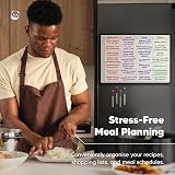 Smart Panda Weekly Planner Whiteboard A3 Magnetic Meal & Family Planner view 6