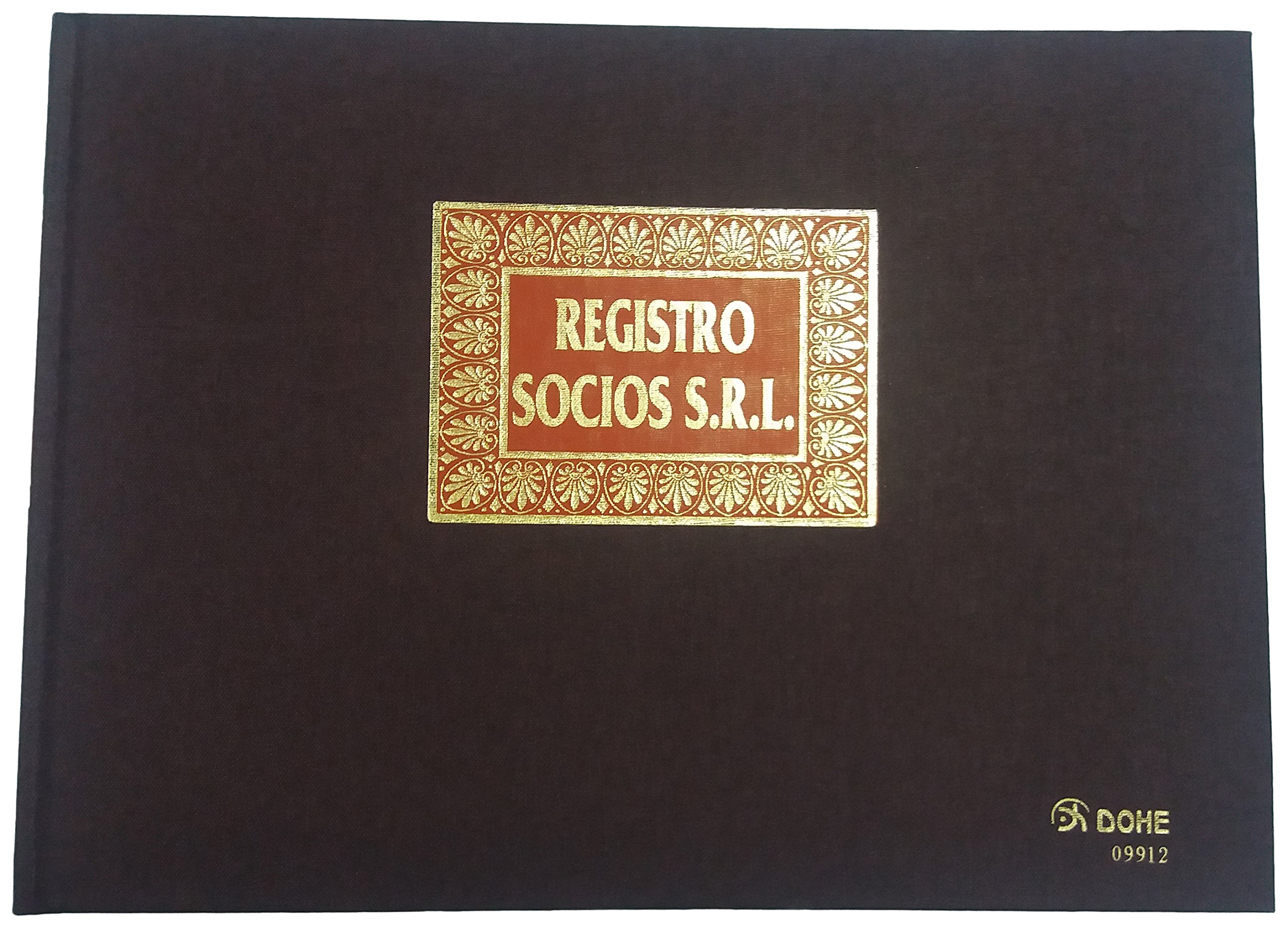 Dohe 9912 – Registration Book, S.R.L. Member Registration, Landscape Folio