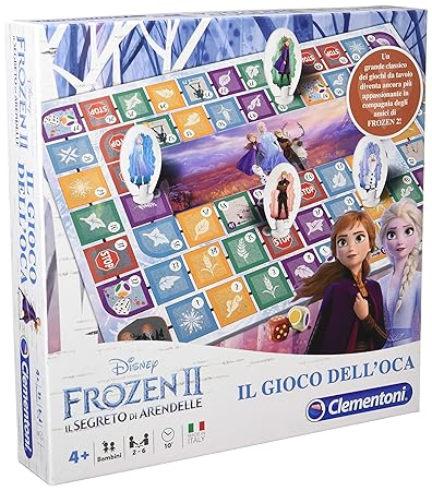 Clementoni Giochi Da Tavolo Il Gioco Delloca Disney Frozen 2 Multicolore 16179