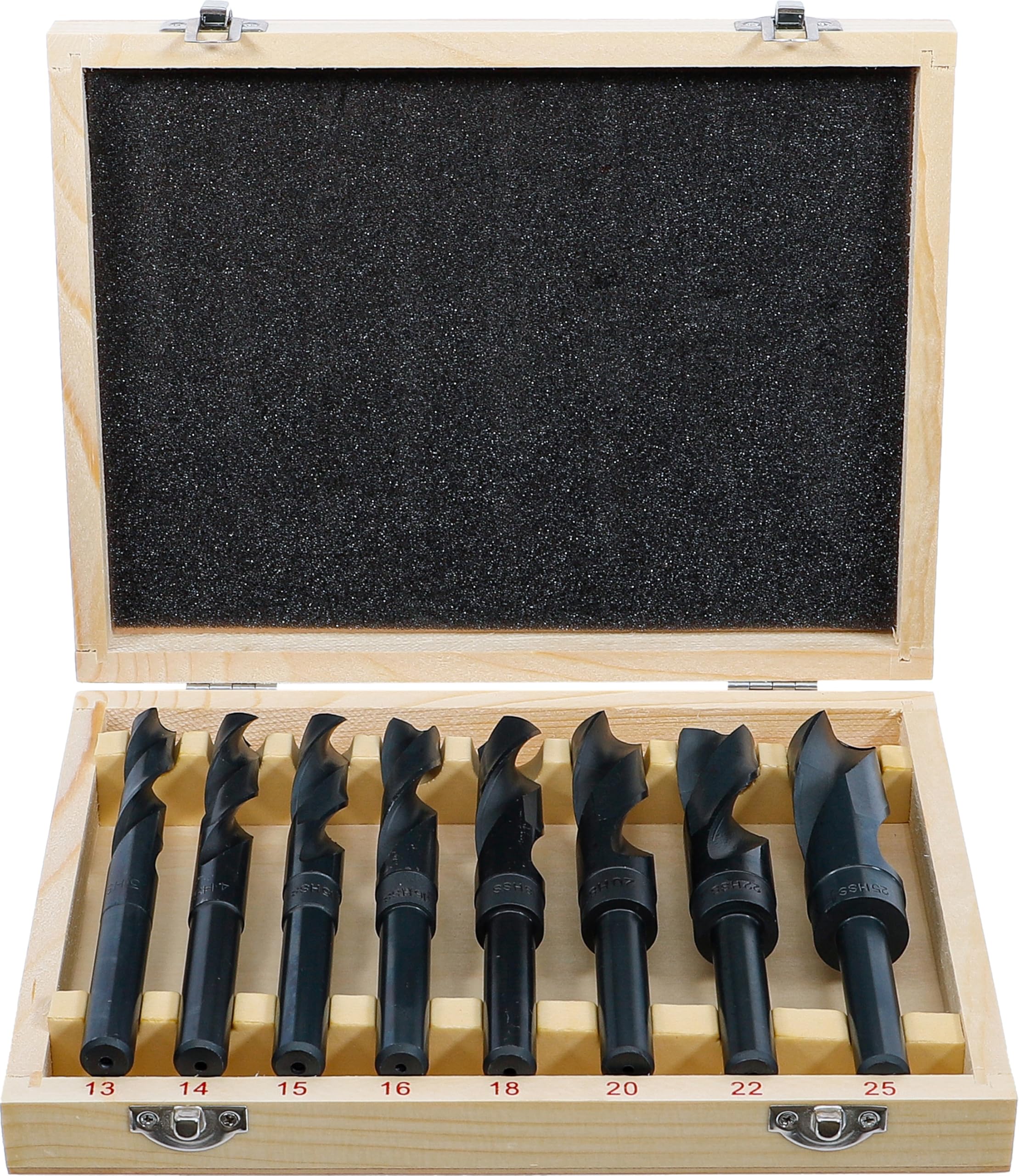 BGS 2019 | HSS Drill Set | 13 - 25 mm | 8 pcs.