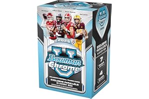 TOPPS 2025 Bowman University Chrome Football - Factory Sealed - Value Box