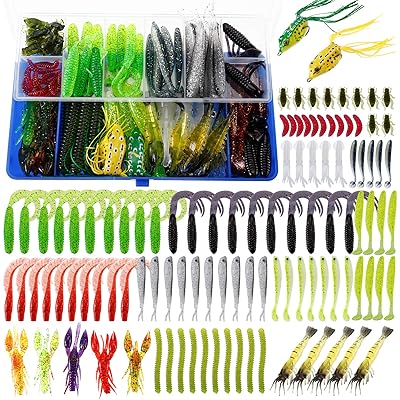 Amarine Made 102PCS Lifelike Soft Plastic Fishing Jamaica | Ubuy