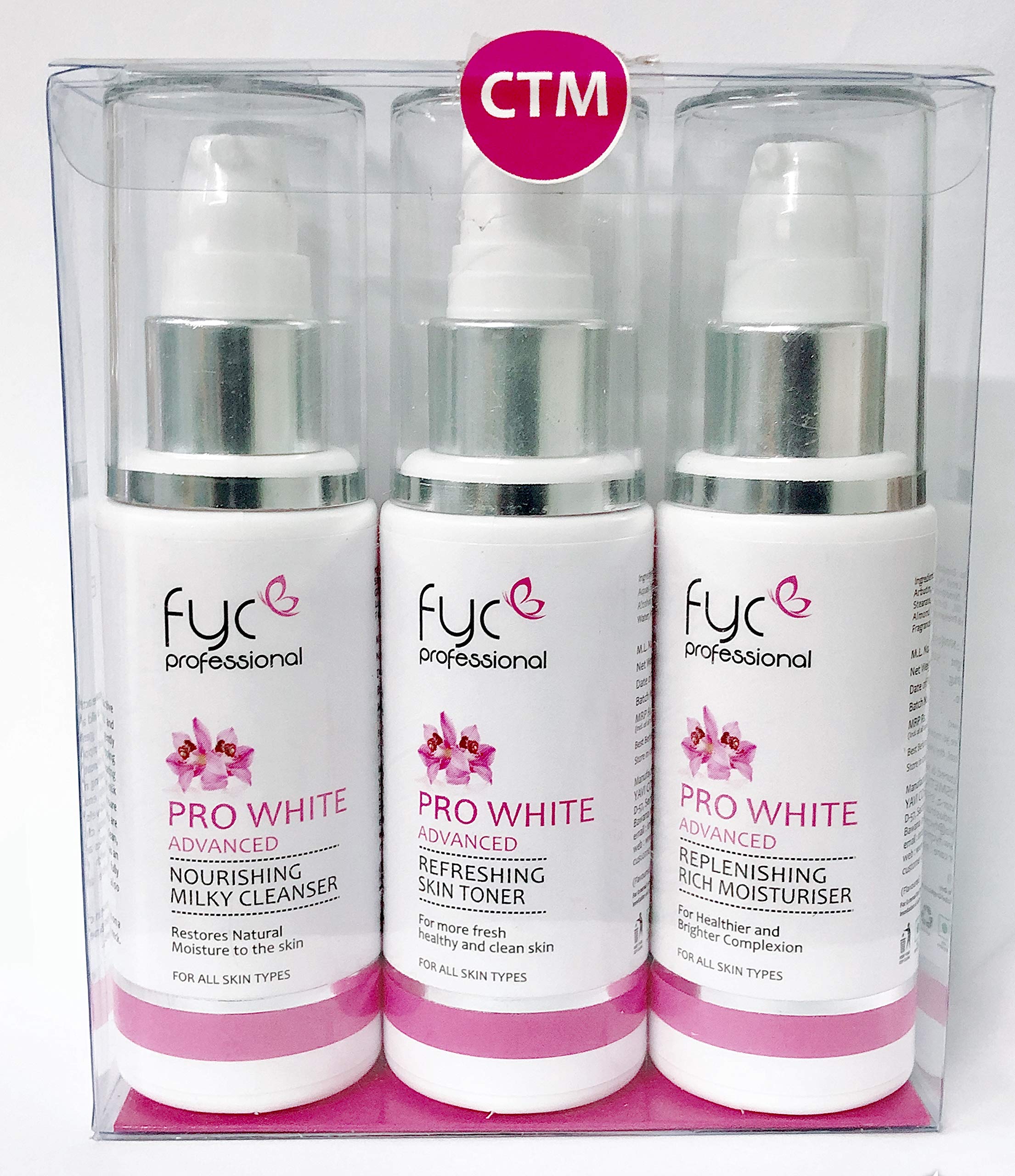 toner cleanser moisturiser