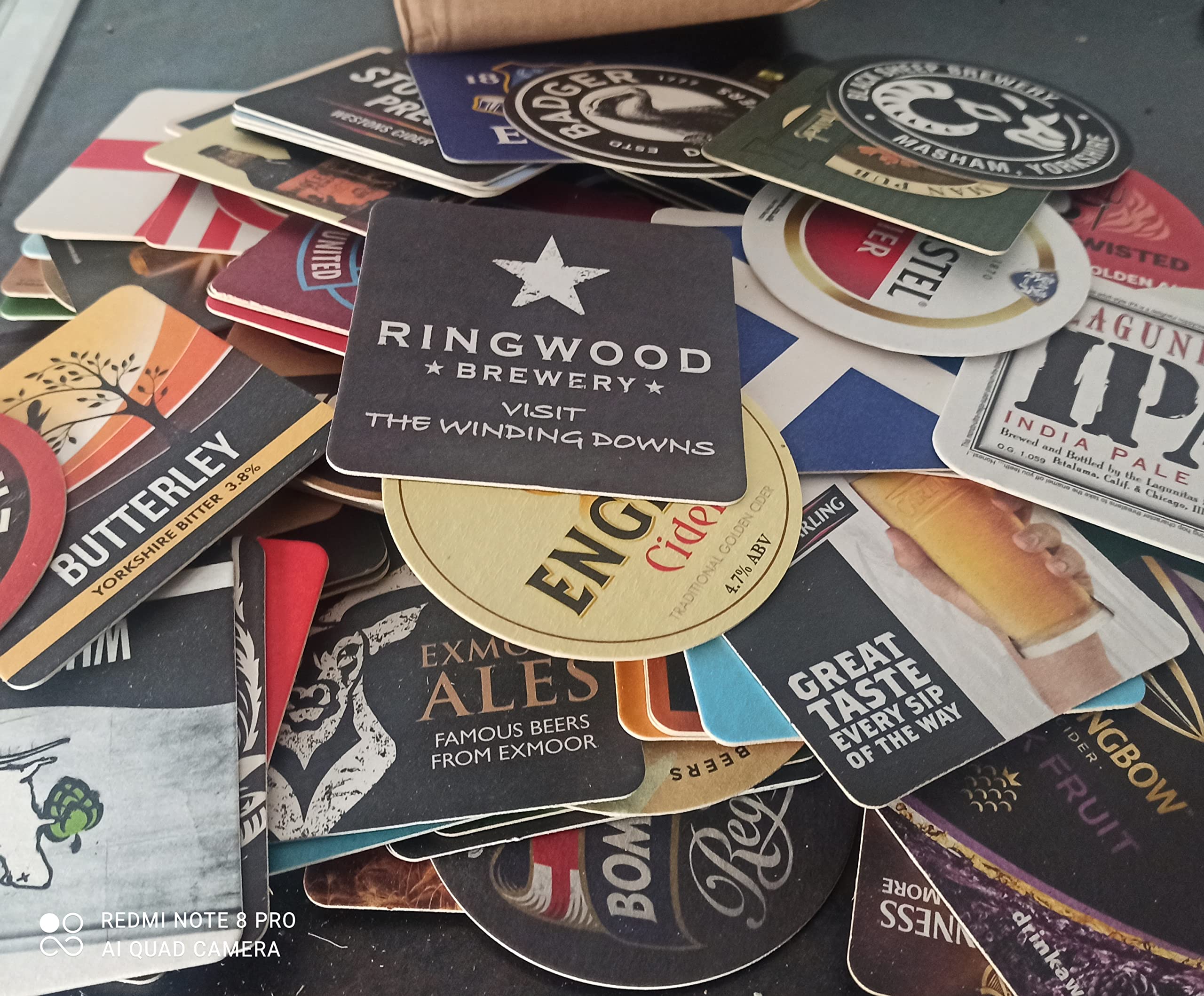 Pub Paraphernalia 100 Beer Mats Collectors Set