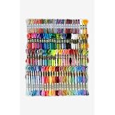 DMC Special Threads 100 Skein Multi-Color Assortment Bulk Pack