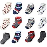 Cherokee baby-boys Classic 12 Pack Shorty Ankle Socks