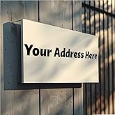 Custom Vinyl Adress Lettering Decal - Custom Vinyl Sticker Letter & Numbers - Personalized Text Vinyl Decal - Lettering Decal Sticker