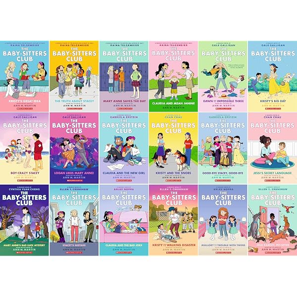The Baby-Sitters Club Graphix Series 9 Books Set (Book#8-#16): Ann