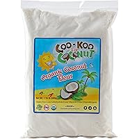Coconut Flour Organic 1 lb, Raw, Premium Low Carb Flour, Keto, Paleo Friendly