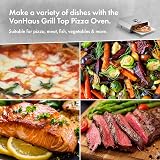 VonHaus BBQ Pizza Oven Outdoor with Stone Included 12 inch view 4