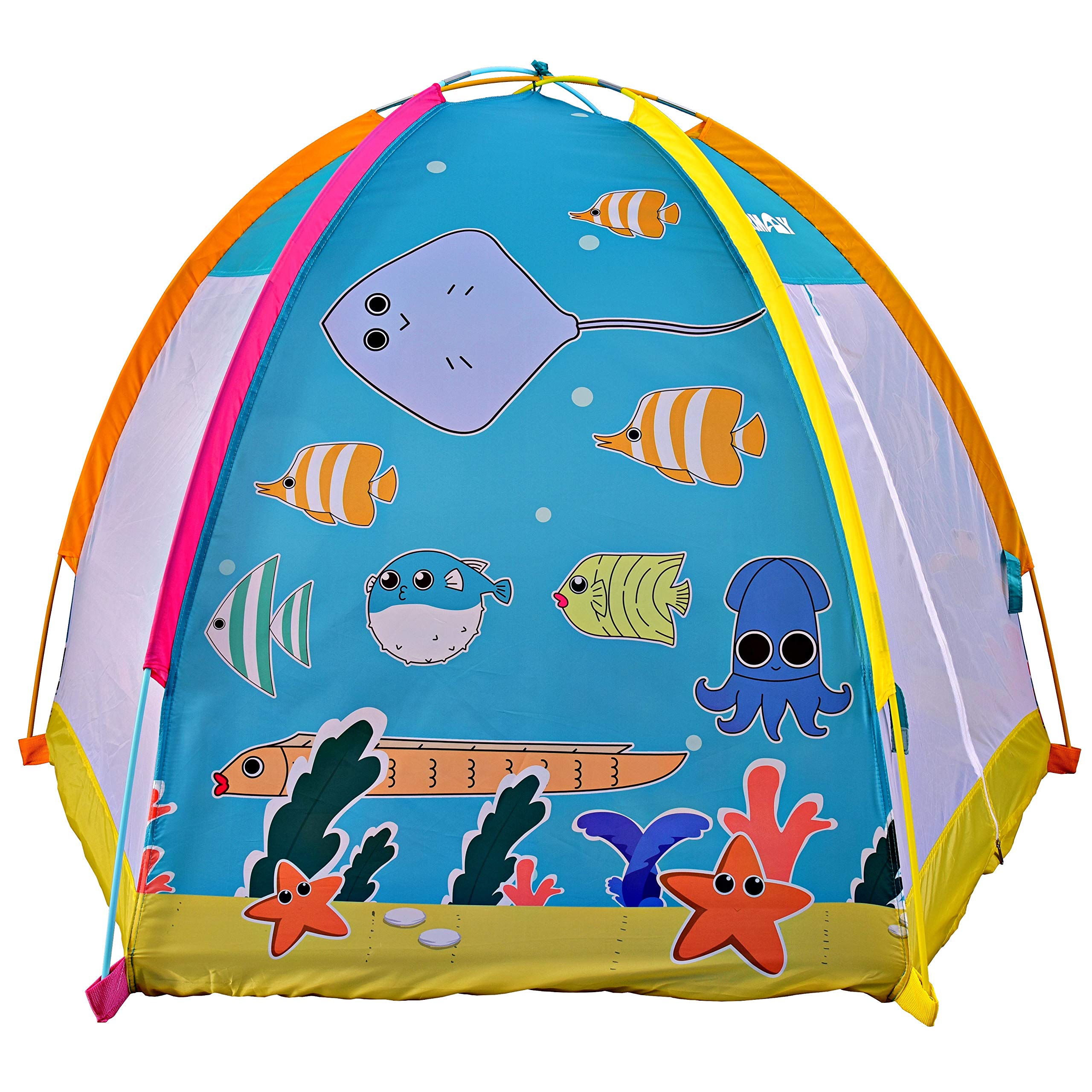 NARMAY® Play Tent Ocean World Dome Tent for Kids Indoor/Outdoor Joy - 72 x 60 x 42 inch