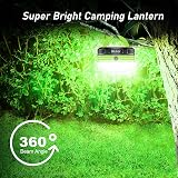 Blukar Camping Lantern LED 5 LEDs 3 Modes Battery Powered 3 AA Included view 2