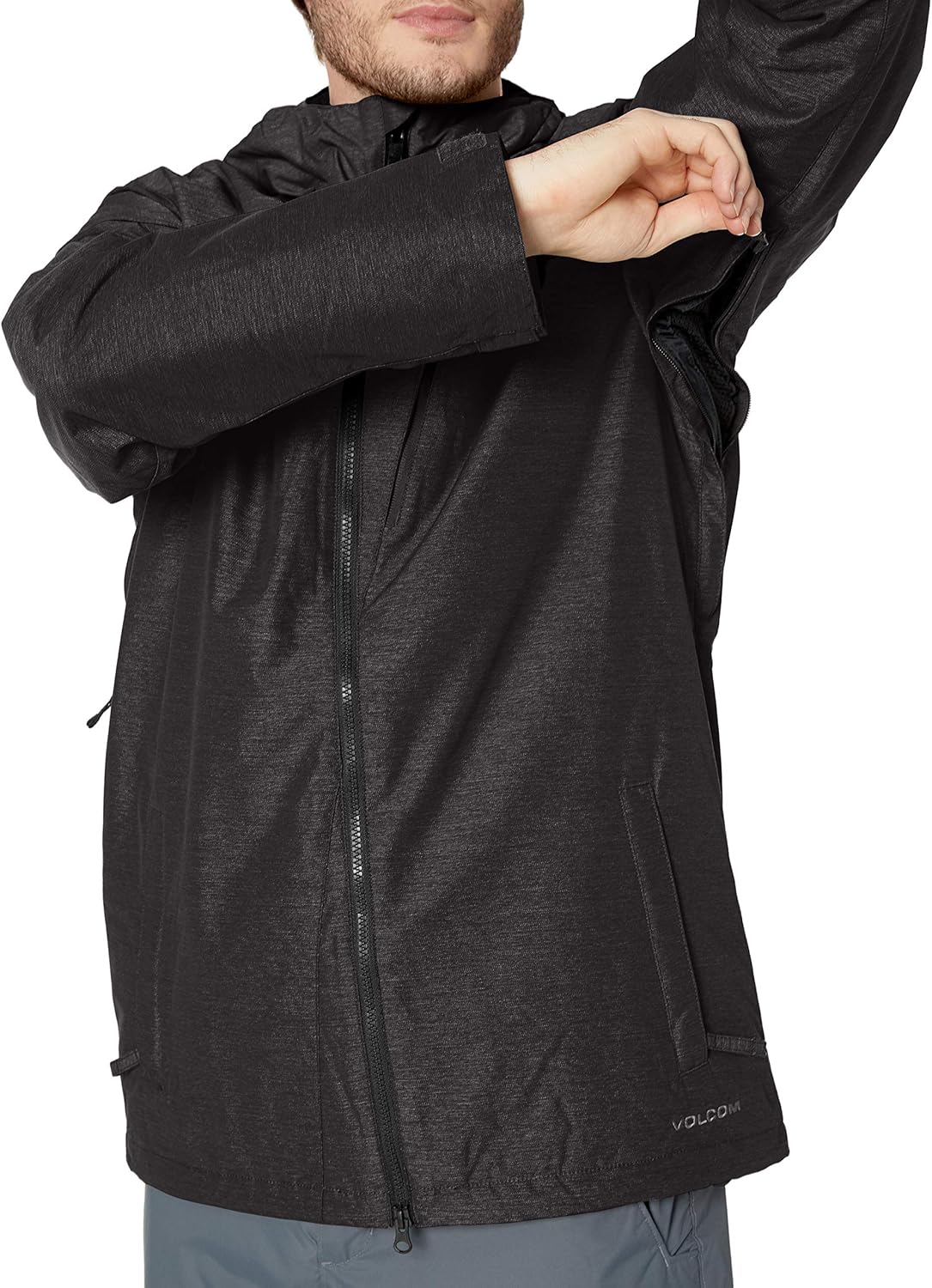 Volcom Men's Prospect Insulated Jacket, Black, M: Clothing