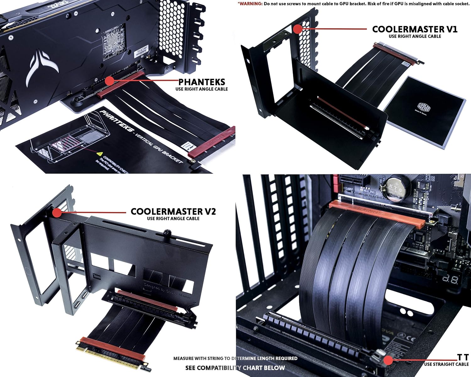 Riser Socket LINKUP – Ultra PCIe 4.0 X16 Riser Cable [RTX3090 x570 B550 RX6900XT ...