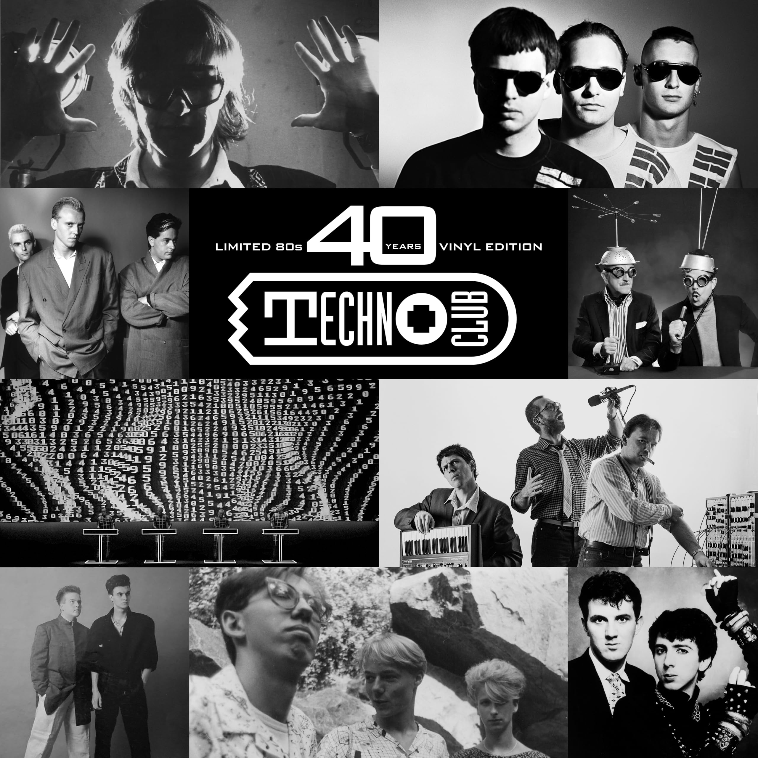 40 Years Techno Club - The 80s (Vinyl Edition) [Vinyl LP]