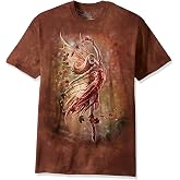 The Mountain Autumn Fairy Adult T-Shirt, Brown, 3XL