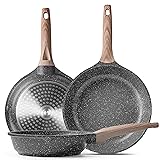 Caannasweis Nonstick Granite Frying Pan
