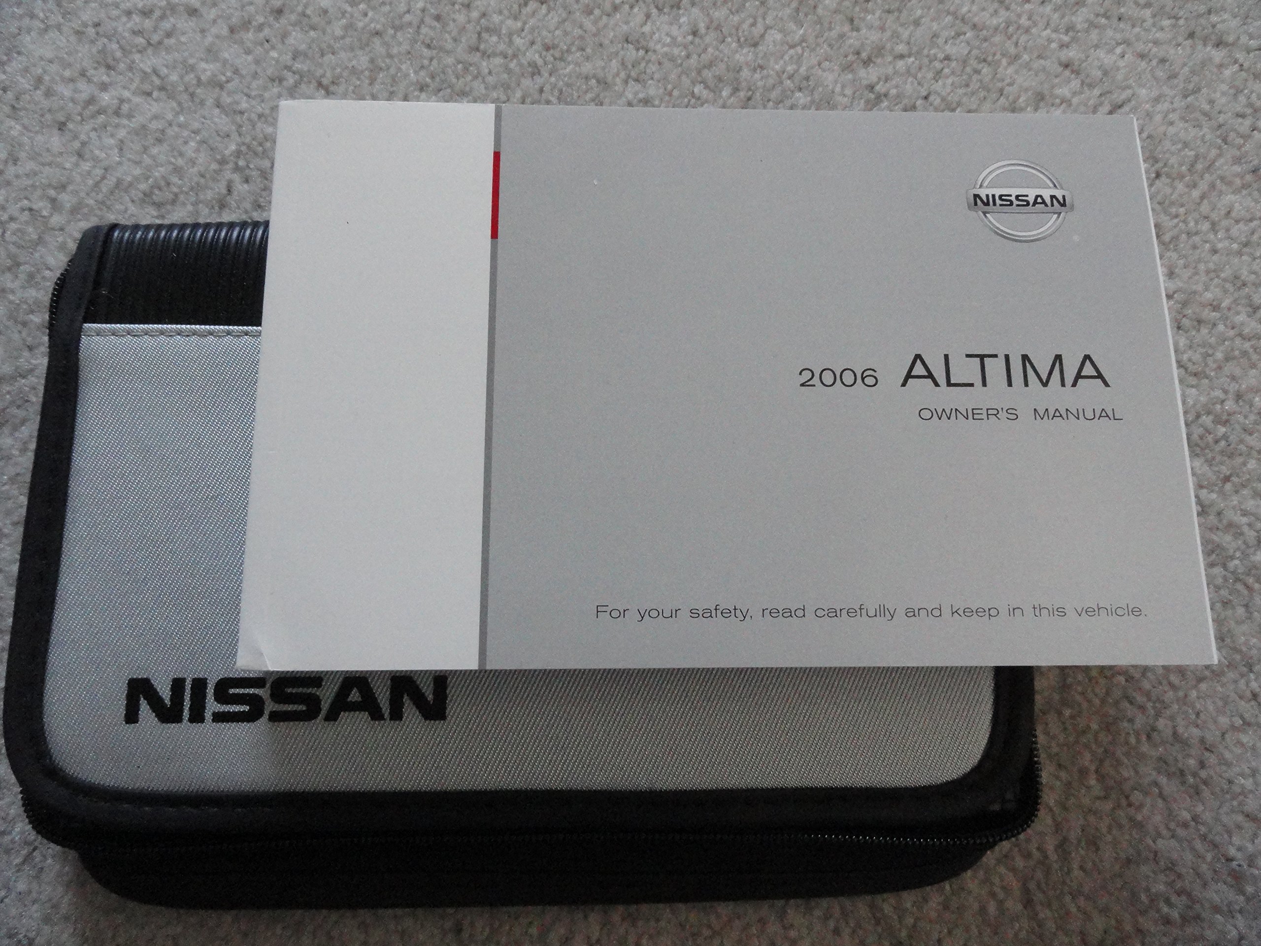 2006 Nissan Altima Owners Manual Book Paperback – 2006