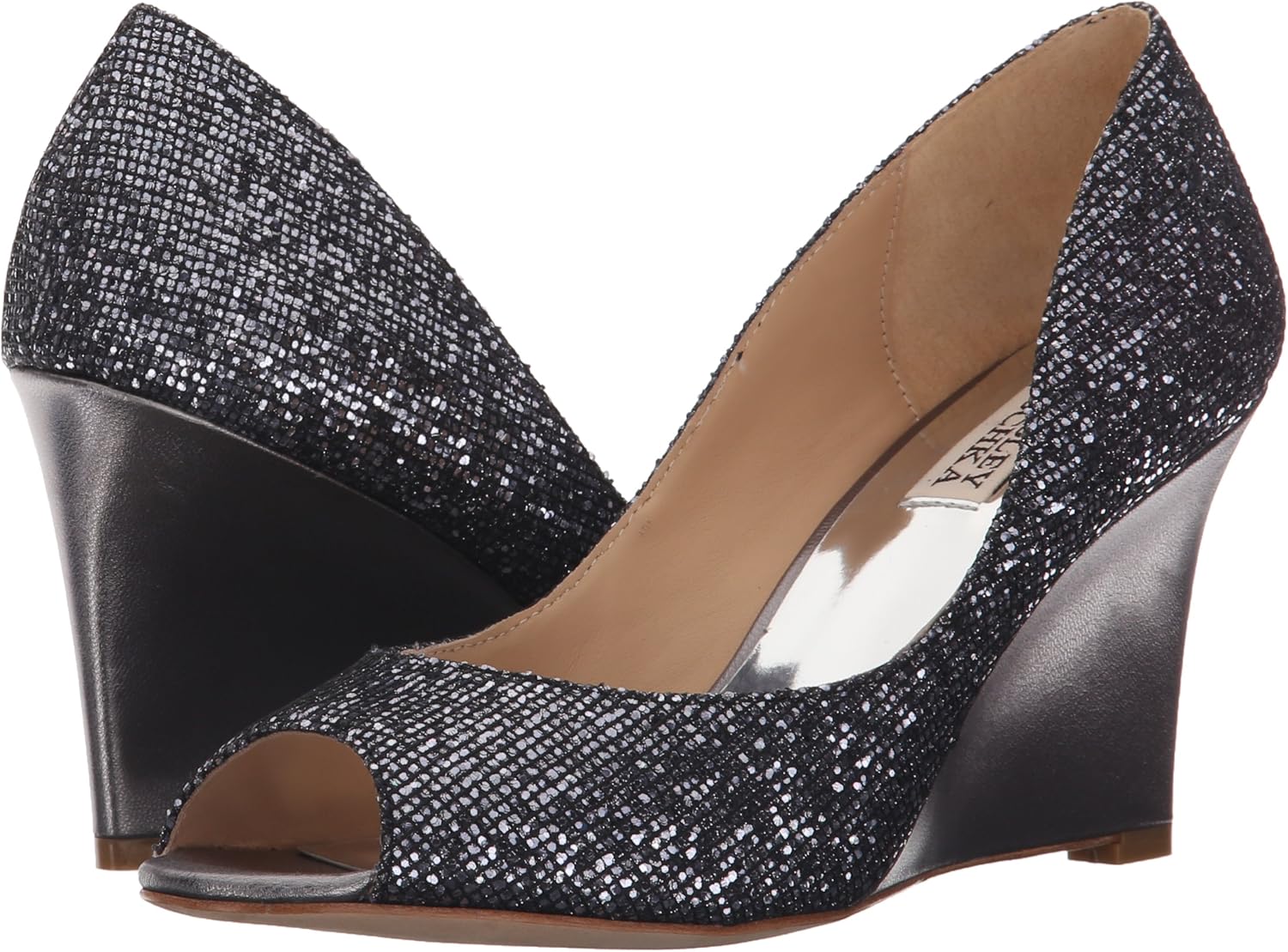 Badgley Mischka Womens Awake Wedge Sandal