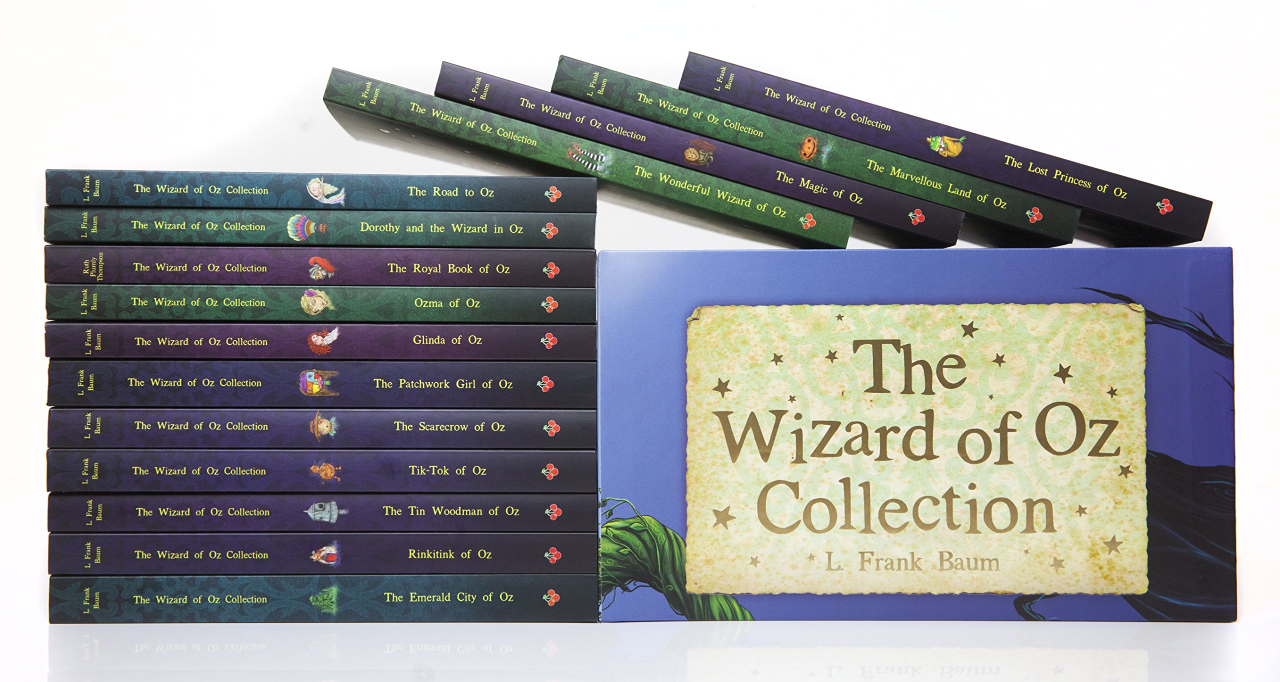 The Wizard of Oz Collection Box Set - Classic Magical Adventure Book Series for Kids (Pack of 15)