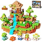 GobiDex 108PCS Magnetic Building Blocks with Rotatable Figures and Animals, Kids Game-Based STEM Learning Educational Sensory Toys for Boys and Girls, Great for Birthday Gifts