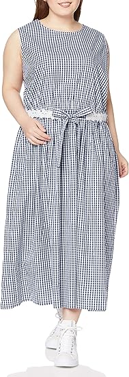 Amazon Co Jp セシール ロングワンピース プランプ 大きいサイズ レースベルト付き シャツ素材 レディース 服 ファッション小物