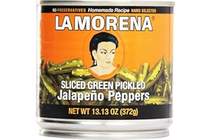 La Morena 606145 13.3 oz. Jalapeno Sliced