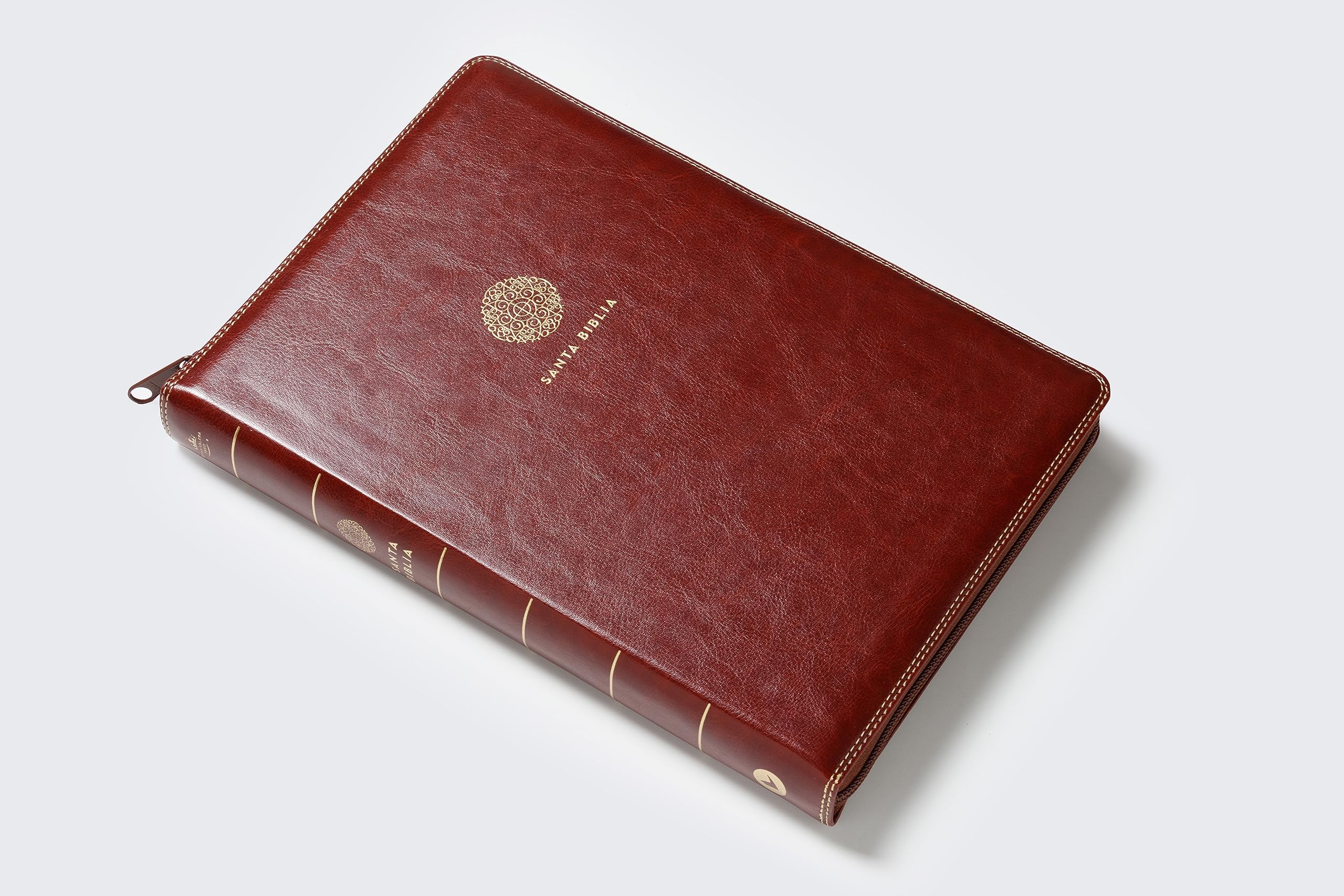 RVR60, Santa Biblia, Letra Supergigante, Leathersoft, Café, con Cierre, Comfort Print (Spanish Edition)
