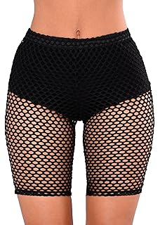 netted cycling shorts