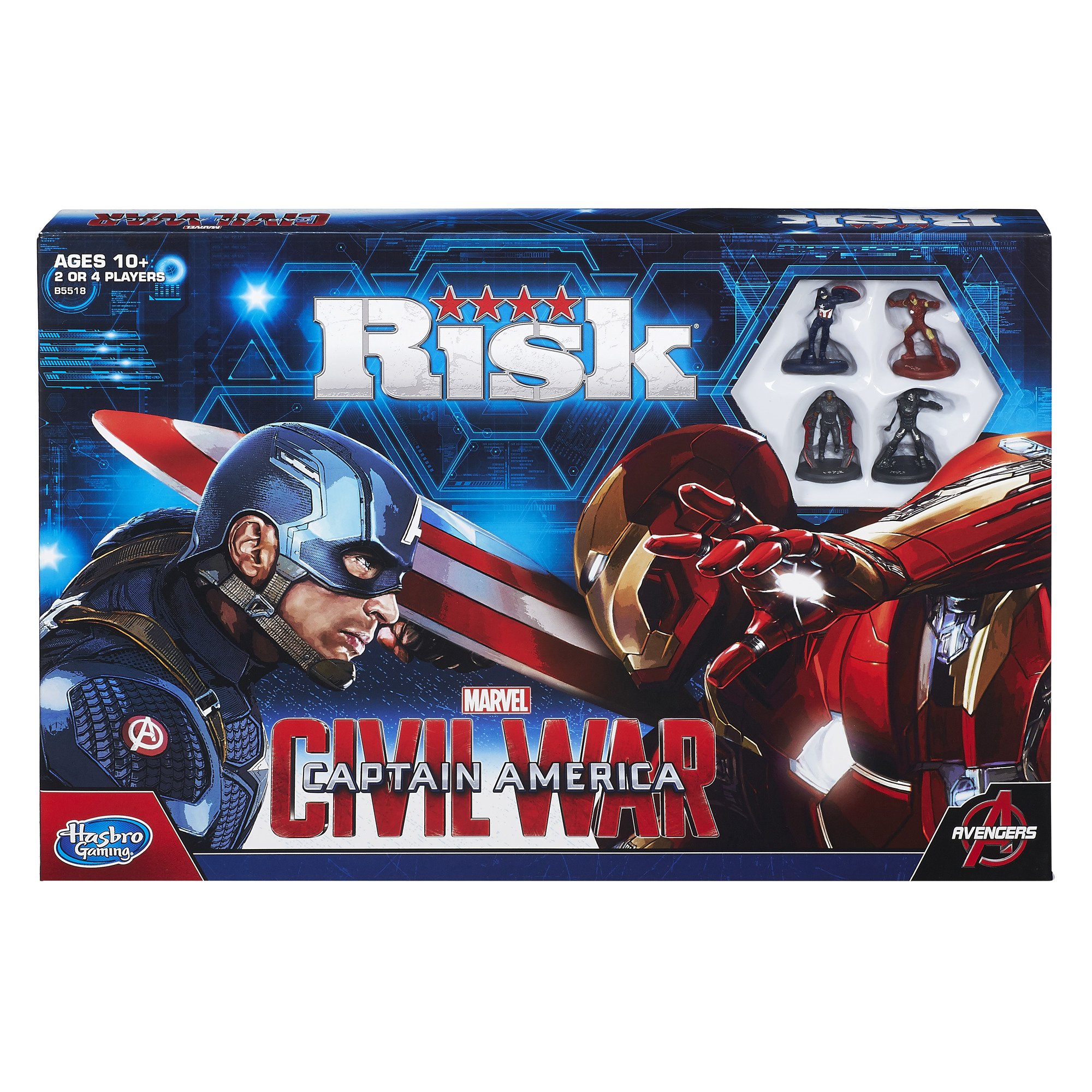 Hasbro Risk: Captain America: Civil War Edition Game
