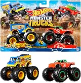 Hot Wheels Monster Trucks Demolition Doubles 2-Pack 1:64 FYJ64 Random Set view 2