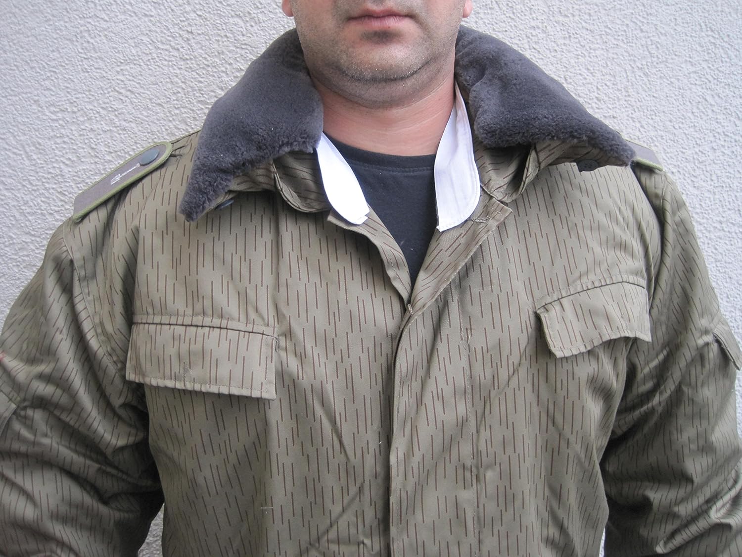 Unbekannt Nva Winterjacke Einstrich Keinstrich Kragenbinde Effekten Gr 60 62 Xxxl Amazon De Bekleidung