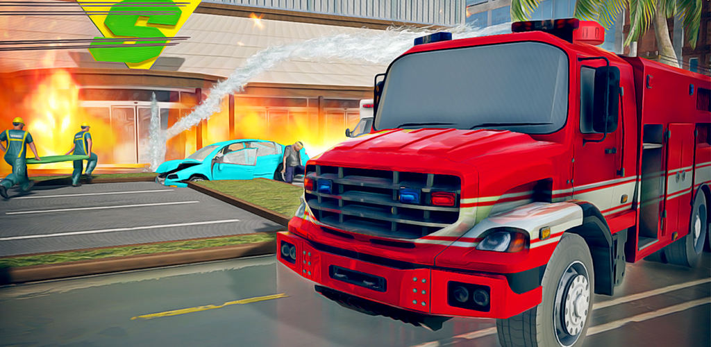 Amazon.com: Fire Fighter Truck Emergency Rescue 3D: Fire Truck Driver