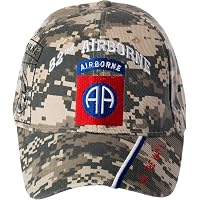 thumbnail image 2 of Camo 101st Airborne Division Hat - Screaming Eagles Adjustable Ball Cap 2 of 5